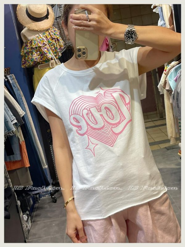 Love❤️Tee（白） - Image 2