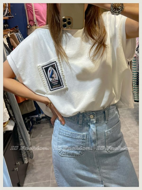 單袋Tee（白）