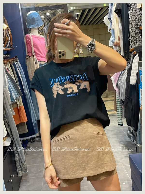 Bear 🐻 Tee（黑） - Image 3