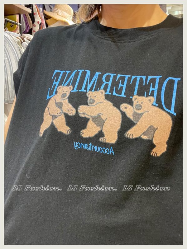 Bear 🐻 Tee（黑） - Image 2