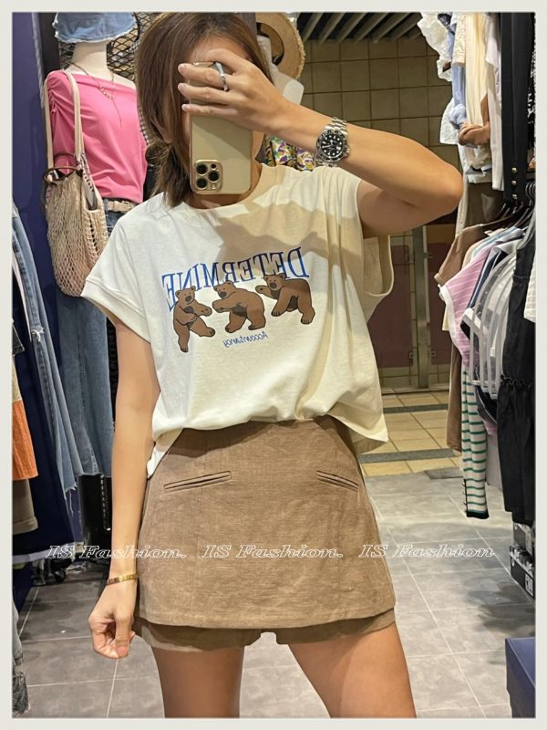 Bear 🐻 Tee（米白） - Image 3
