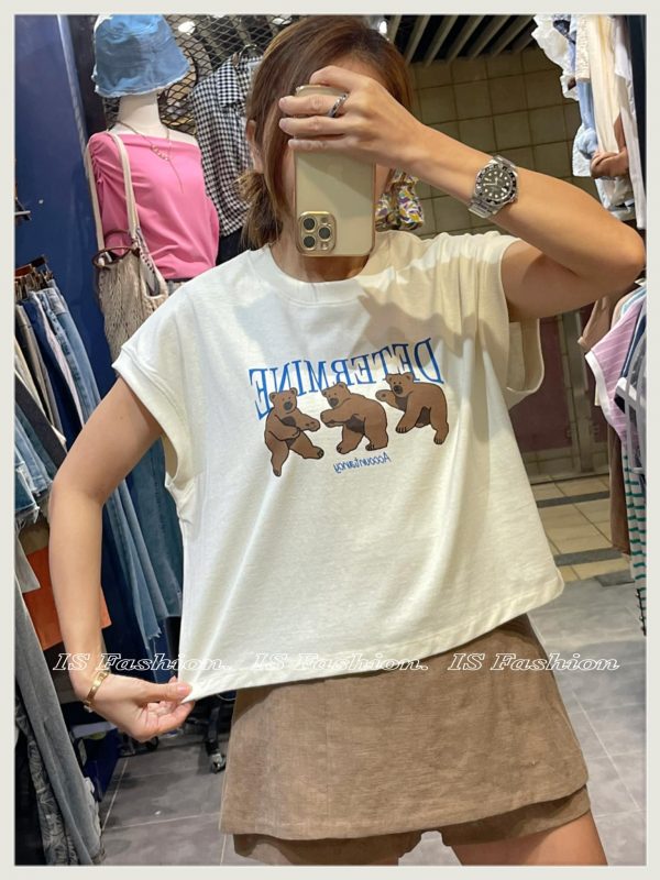 Bear 🐻 Tee（米白） - Image 2